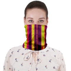 Warped Stripy Dots Face Covering Bandana (adult) by essentialimage365