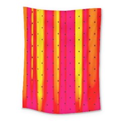 Warped Stripy Dots Medium Tapestry by essentialimage365