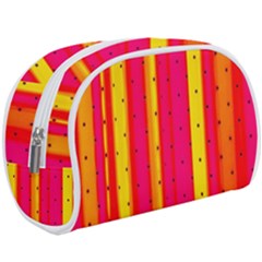 Warped Stripy Dots Make Up Case (large) by essentialimage365