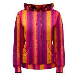 Warped Stripy Dots Women s Pullover Hoodie by essentialimage365