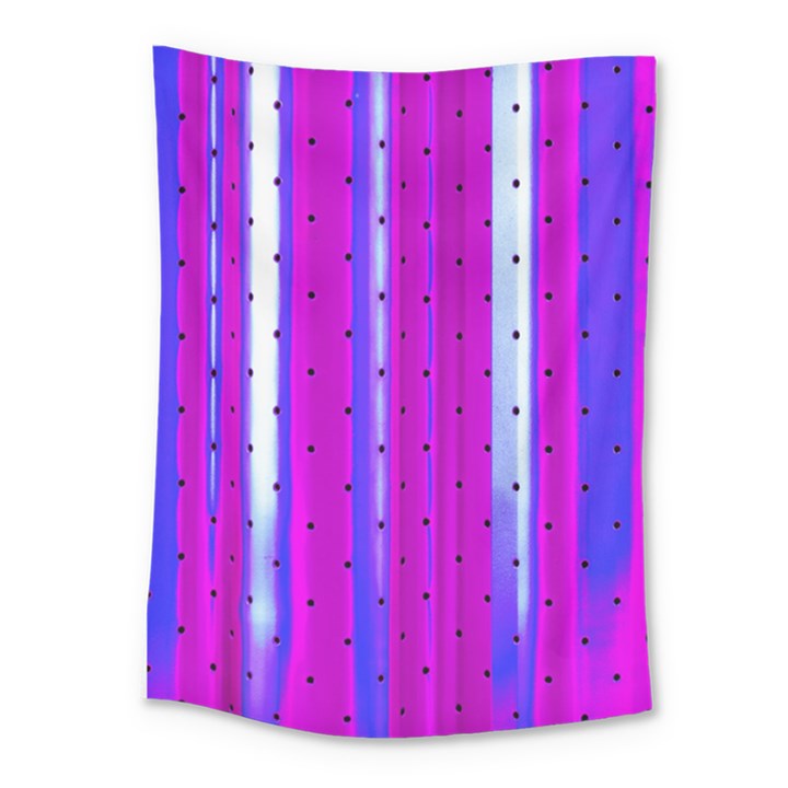 Warped Stripy Dots Medium Tapestry