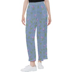 Curly Flowers Women s Pants  by SychEva