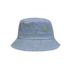 Curly Flowers Inside Out Bucket Hat (kids) by SychEva