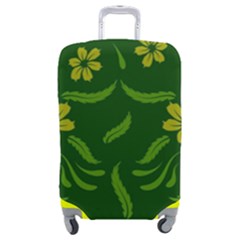 Folk Flowers Print Floral Pattern Ethnic Art Luggage Cover (medium) by Eskimos