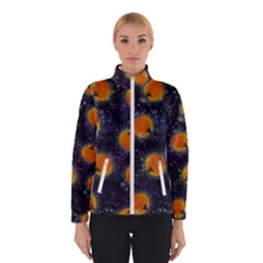 Space Pumpkins Women s Bomber Jacket by SychEva