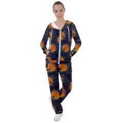 Space Pumpkins Women s Tracksuit by SychEva