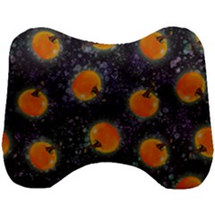 Space Pumpkins Head Support Cushion by SychEva