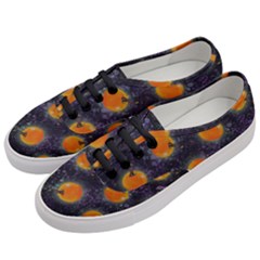 Space Pumpkins Women s Classic Low Top Sneakers by SychEva