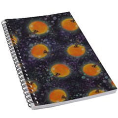 Space Pumpkins 5 5  X 8 5  Notebook by SychEva