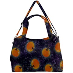 Space Pumpkins Double Compartment Shoulder Bag by SychEva