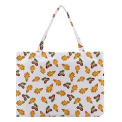 Oak Leaves And Acorns Medium Tote Bag by SychEva