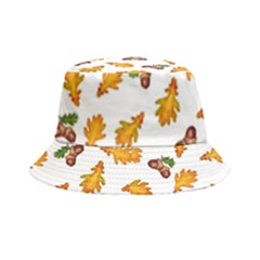 Oak Leaves And Acorns Bucket Hat by SychEva