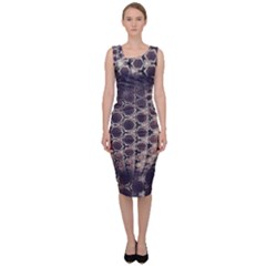 Trypophobia Sleeveless Pencil Dress by MRNStudios