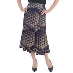 Trypophobia Midi Mermaid Skirt by MRNStudios