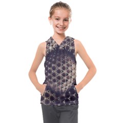 Trypophobia Kids  Sleeveless Hoodie by MRNStudios