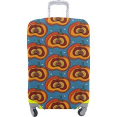 Pumpkin In Pumpkin Luggage Cover (large) by SychEva