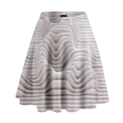 Illusion Waves High Waist Skirt by Sparkle