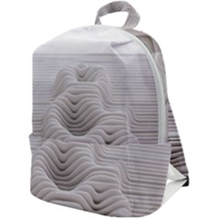 Illusion Waves Zip Up Backpack by Sparkle