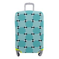 Illusion Blocks Pattern Luggage Cover (small) by Sparkle