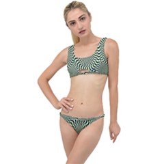 Illusion Waves Pattern The Little Details Bikini Set by Sparkle