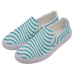 Beach Waves Men s Canvas Slip Ons by Sparkle