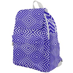 Illusion Waves Pattern Top Flap Backpack