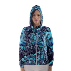 Strange Glow Women s Hooded Windbreaker by MRNStudios