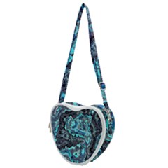 Strange Glow Heart Shoulder Bag by MRNStudios