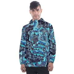 Strange Glow Men s Front Pocket Pullover Windbreaker by MRNStudios