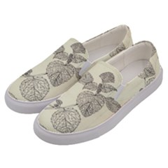 Lemon Balm Men s Canvas Slip Ons by Limerence