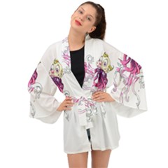 Carnie Squid Long Sleeve Kimono by Limerence