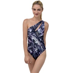 Reticulated Nova To One Side Swimsuit by MRNStudios