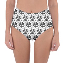 Night Moths Reversible High-waist Bikini Bottoms by SychEva