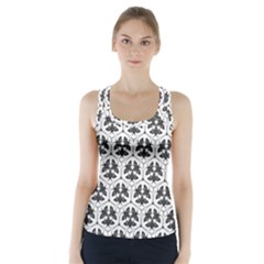 Night Moths Racer Back Sports Top