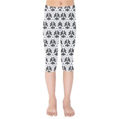 Night Moths Kids  Capri Leggings 