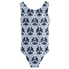 Night Moths Kids  Cut-out Back One Piece Swimsuit by SychEva