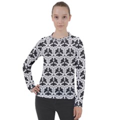 Night Moths Women s Pique Long Sleeve Tee