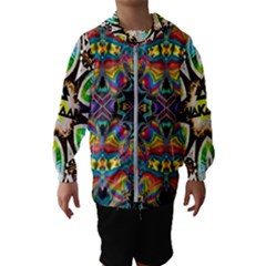 375 Chroma Digital Art Custom Kal00012 Kids  Hooded Windbreaker