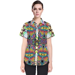 375 Chroma Digital Art Custom Kal00012 Women s Short Sleeve Shirt