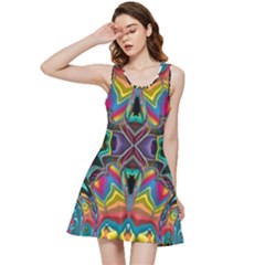 375 Chroma Digital Art Custom Kal00012 Inside Out Racerback Dress by Drippycreamart