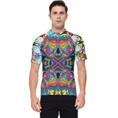 375 Chroma Digital Art Custom Kal00012 Men s Short Sleeve Rash Guard by Drippycreamart