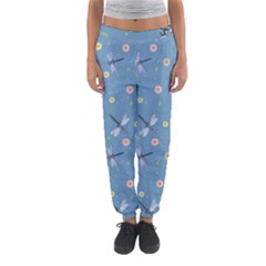 Cute Dragonflies In Spring Women s Jogger Sweatpants by SychEva