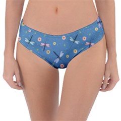 Cute Dragonflies In Spring Reversible Classic Bikini Bottoms by SychEva