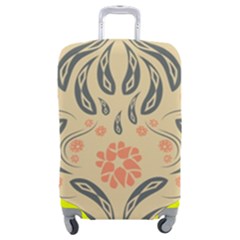 Folk Flowers Print Floral Pattern Ethnic Art Luggage Cover (medium) by Eskimos