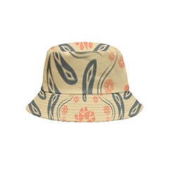 Folk flowers print Floral pattern Ethnic art Bucket Hat (Kids)