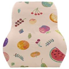 Summer Fruit Car Seat Back Cushion  by SychEva