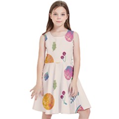 Summer Fruit Kids  Skater Dress by SychEva