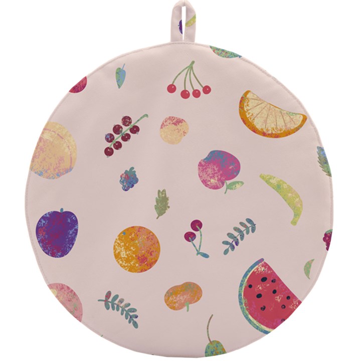 Summer Fruit Round Trivet