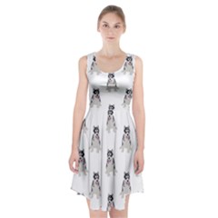 Cute Husky Puppies Racerback Midi Dress by SychEva