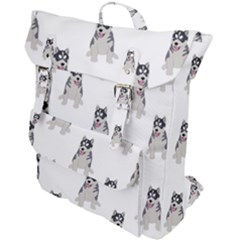 Cute Husky Puppies Buckle Up Backpack by SychEva